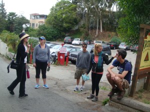 The hiking group @ Krotona