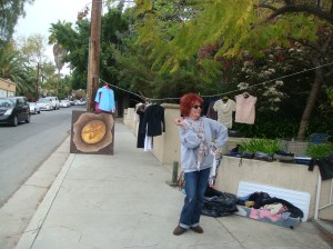 Hollywood native @ a yard sale