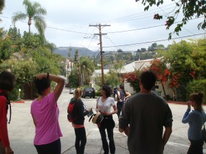 Catching up with the group!