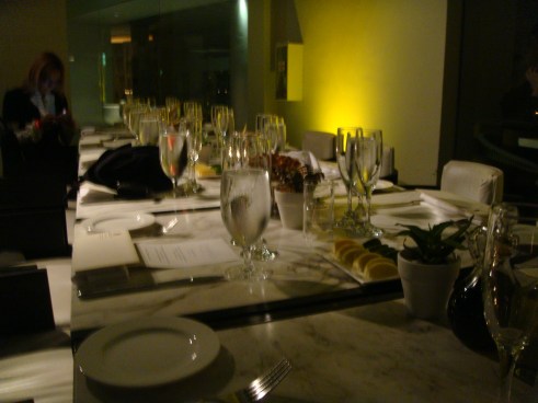 The overpriced dinner table